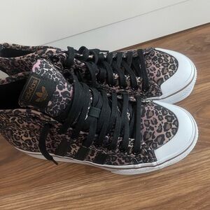 Adidas NIZZA PLATFORM MID LEOPARD SNEAKER